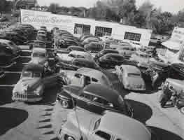 Hodge's used car lot