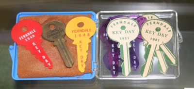 Various "Key Day" keys Photo