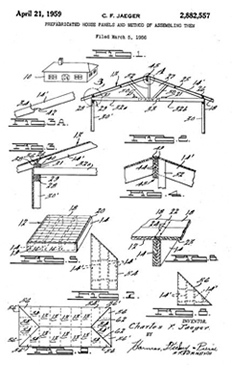 Patent for Pre-fab housing
