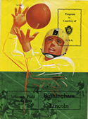 Football Program 1952